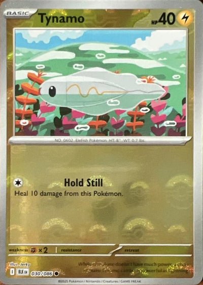 Tynamo (Poke Ball Pattern) 030/086 - Holofoil SV Black Bolt