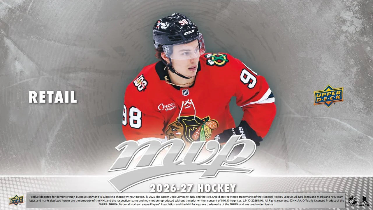(Pre-Order)2026-27 Upper Deck MVP Hockey Blaster Box - August