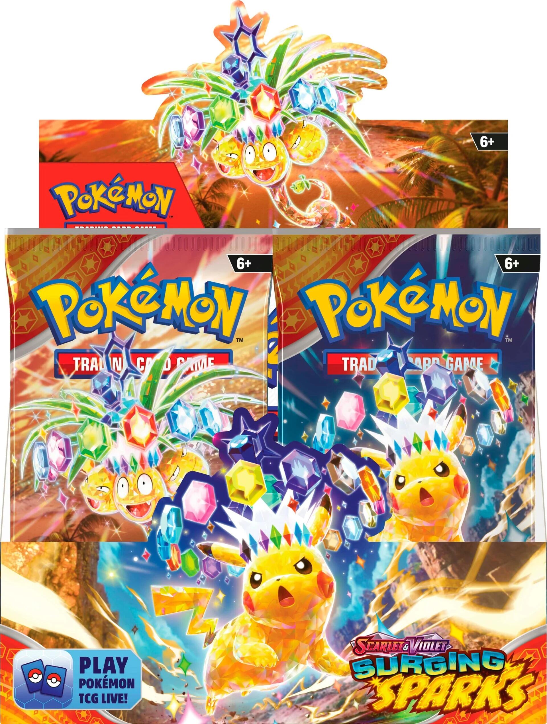 Pokemon Scarlet & Violet: Surging Sparks - Booster Box Tonkatom's TCG Station Pokemon Scarlet & Violet: Surging Sparks - Booster Box Tonkatom's TCG Station
