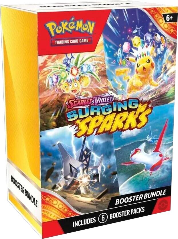 Pokemon Scarlet & Violet: Surging Sparks - Booster Bundle