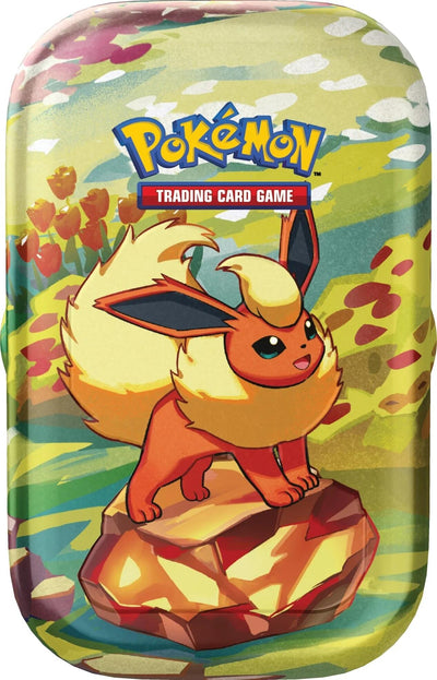 Pokemon Scarlet & Violet: Prismatic Evolutions Mini Tin (Flareon)