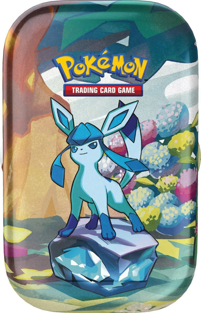 Pokemon Scarlet & Violet: Prismatic Evolutions Mini Tin (Glaceon)