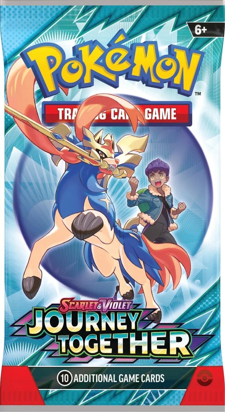 Pokemon Scarlet & Violet: Journey Together - Booster Pack Tonkatom's TCG Station Pokemon Scarlet & Violet: Journey Together - Booster Pack Tonkatom's TCG Station