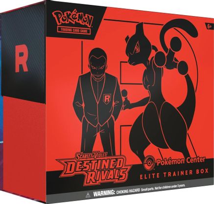 Scarlet & Violet: Destined Rivals Pokemon Center Elite Trainer Box (Exclusive)