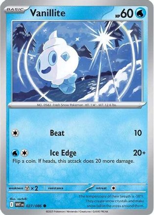 Vanillite 027 SV White Flare