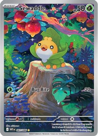 Sewaddle 087/086 - Holofoil SV White Flare