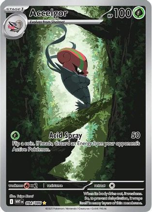 Accelgor 094/086 - Holofoil SV White Flare