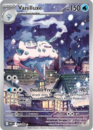 Vanilluxe 113/086 - Holofoil SV White Flare