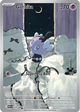 Gothita 124/086 - Holofoil SV White Flare