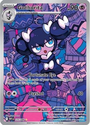 Gothorita 125/086 - Holofoil SV White Flare