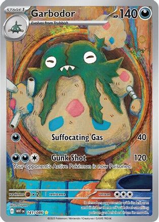 Garbodor 141/086 - Holofoil SV White Flare