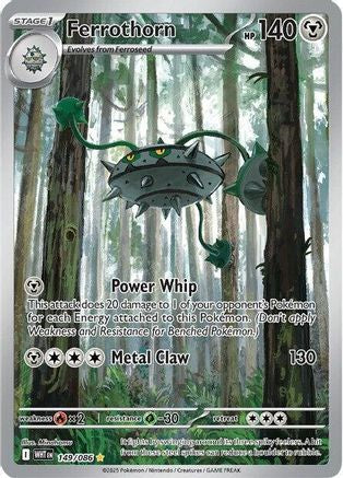 Ferrothorn 149/086 - Holofoil SV White Flare