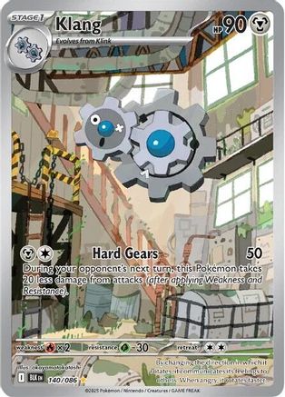 Klang 140/086 - Holofoil SV Black Bolt