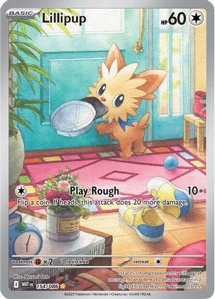 Lillipup 154/086 - Holofoil SV White Flare