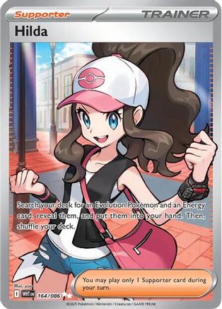 Hilda 164/086 - Holofoil SV White Flare