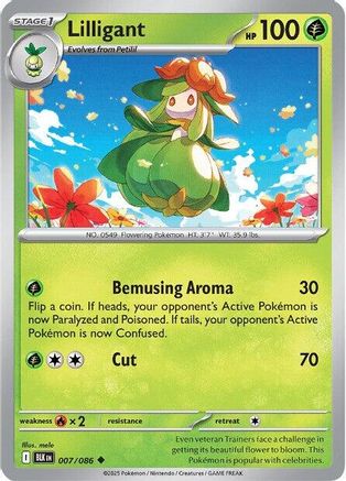 Lilligant 007 SV Black Bolt