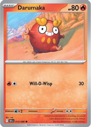 Darumaka 013 SV Black Bolt