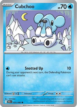 Cubchoo 025 SV Black Bolt