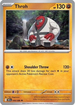Throh 050 SV Black Bolt