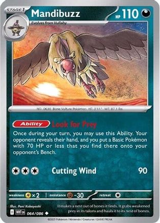 Mandibuzz 064 SV White Flare