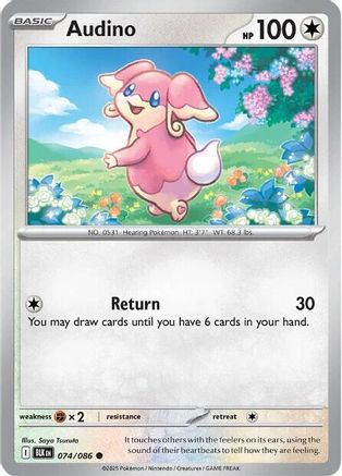 Audino 074/086 SV Black Bolt