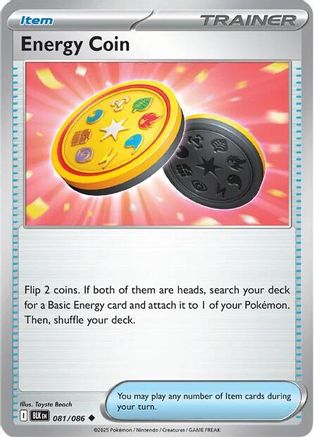 Energy Coin 081 SV Black Bolt