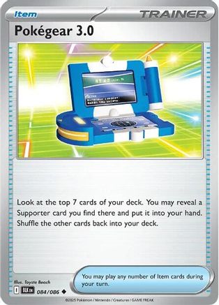 Pokegear 3.0 084 SV Black Bolt
