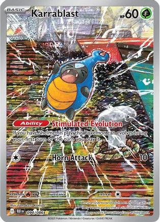 Karrablast 094/086 - Holofoil SV Black Bolt