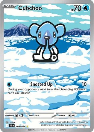 Cubchoo 109/086 - Holofoil SV Black Bolt