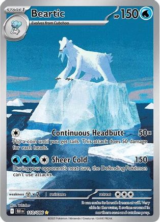 Beartic 110/086 - Holofoil SV Black Bolt