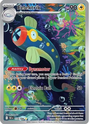Eelektrik 114/086 - Holofoil SV Black Bolt