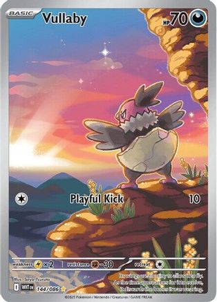 Vullaby 144/086 - Holofoil SV White Flare
