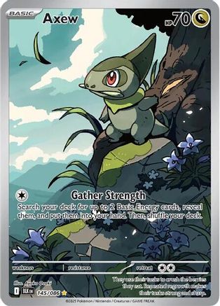 Axew 145/086 - Holofoil SV Black Bolt