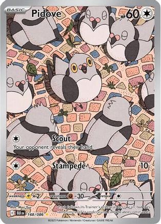 Pidove 148/086 - Holofoil SV Black Bolt