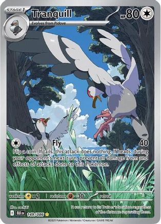 Tranquill 149/086 - Holofoil SV Black Bolt