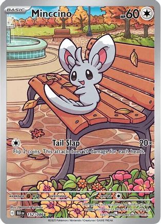 Minccino 152/086 - Holofoil SV Black Bolt