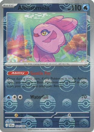 Alomomola (Poke Ball Pattern) 024 - Holofoil SV Black Bolt