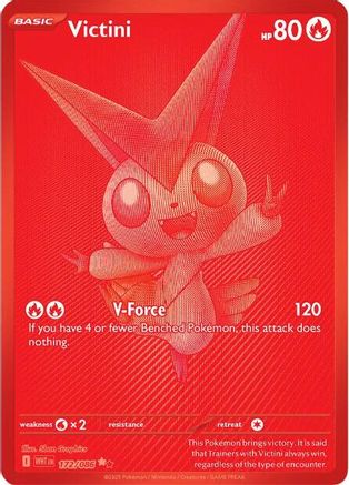 Victini 172/086 - Holofoil SV White Flare