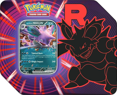 Pokemon Team Rocket Tin (Team Rocket's Nidoking ex)