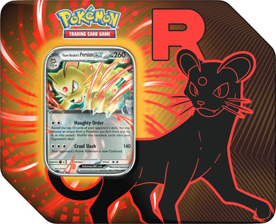 Pokemon Team Rocket Tin (Team Rocket's Persian ex)