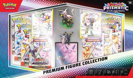 (Pre-Order) Pokemon Prismatic Evolutions Premium Figure Collection