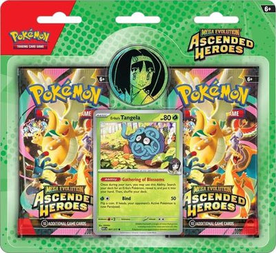 Pokemon Mega Evolution: Ascended Heroes 2 Pack - Erika