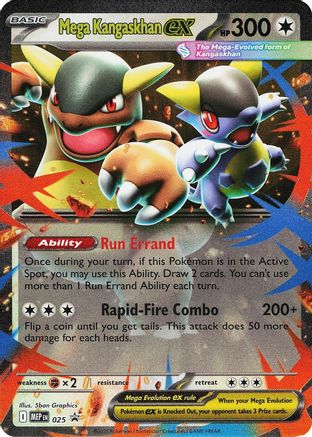 Mega Kangaskhan ex 025 - Holofoil ME Mega Evolution Promo