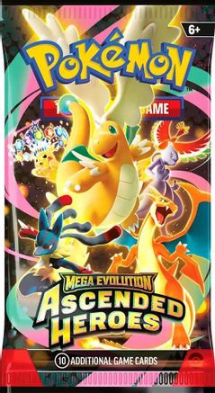 Pokemon Mega Evolution: Ascended Heroes Booster Pack