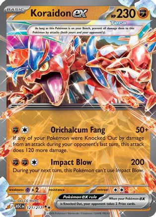 Koraidon ex 121 - Holofoil ME Ascended Heroes