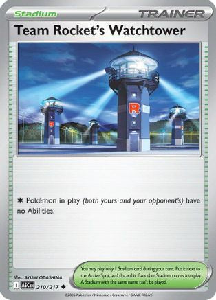Team Rocket's Watchtower 210 ME Ascended Heroes
