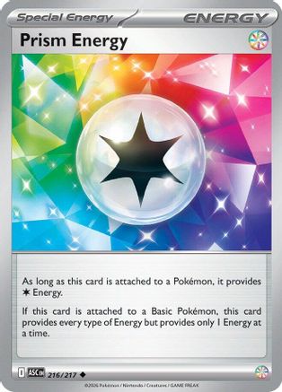 Prism Energy 216 - Reverse Holofoil ME Ascended Heroes