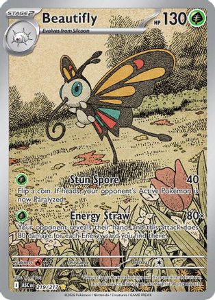 Beautifly 219/217 - Holofoil ME Ascended Heroes