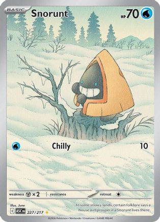 Snorunt 227/217 - Holofoil ME Ascended Heroes