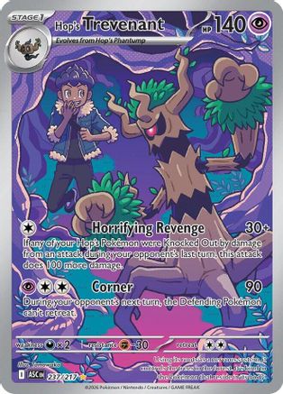 Hop's Trevenant 237/217 - Holofoil ME Ascended Heroes